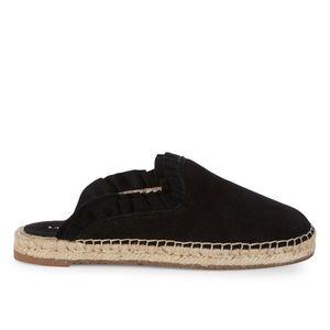 Kate Spade 🖤 suede ruffle mules!